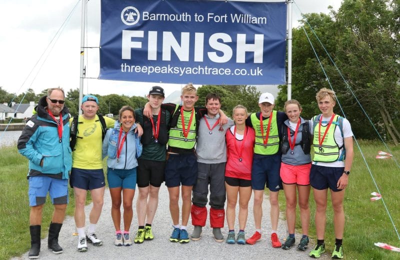 Sedbergh Team completes Three Peaks Yacht Race