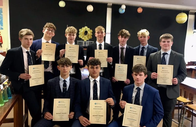 Multiple Award Winners in BPHO Senior Physics Challenge