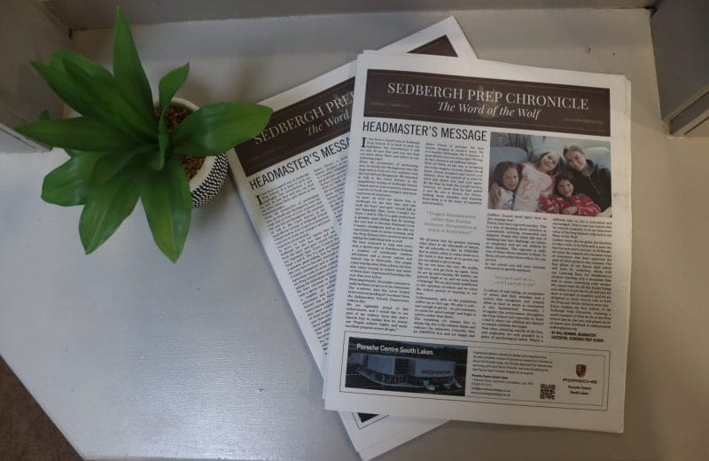 Sedbergh Prep Chronicle: Have you got your copy?