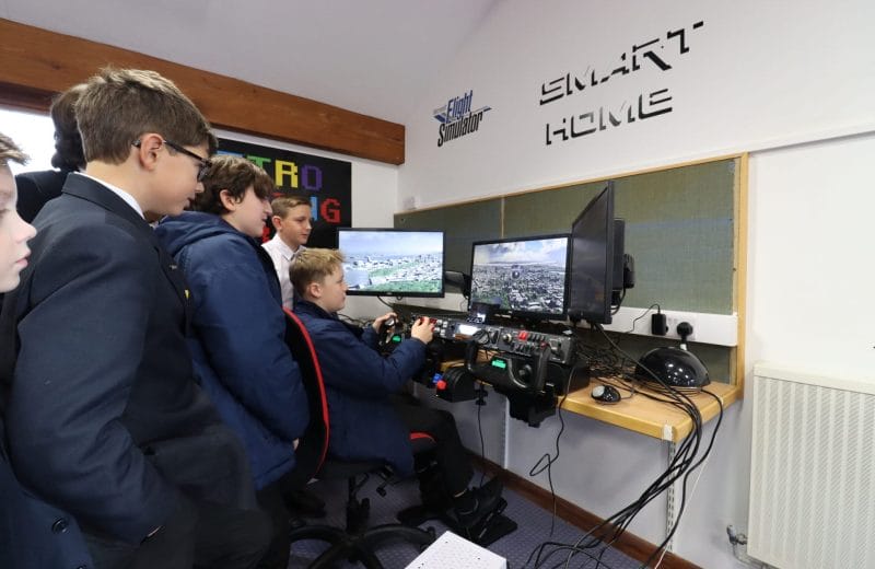 Computer Build Club Launch School Flight Simulator