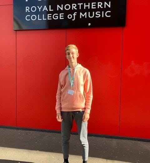 Year 12 pupil joins RNCM Saturday Programme